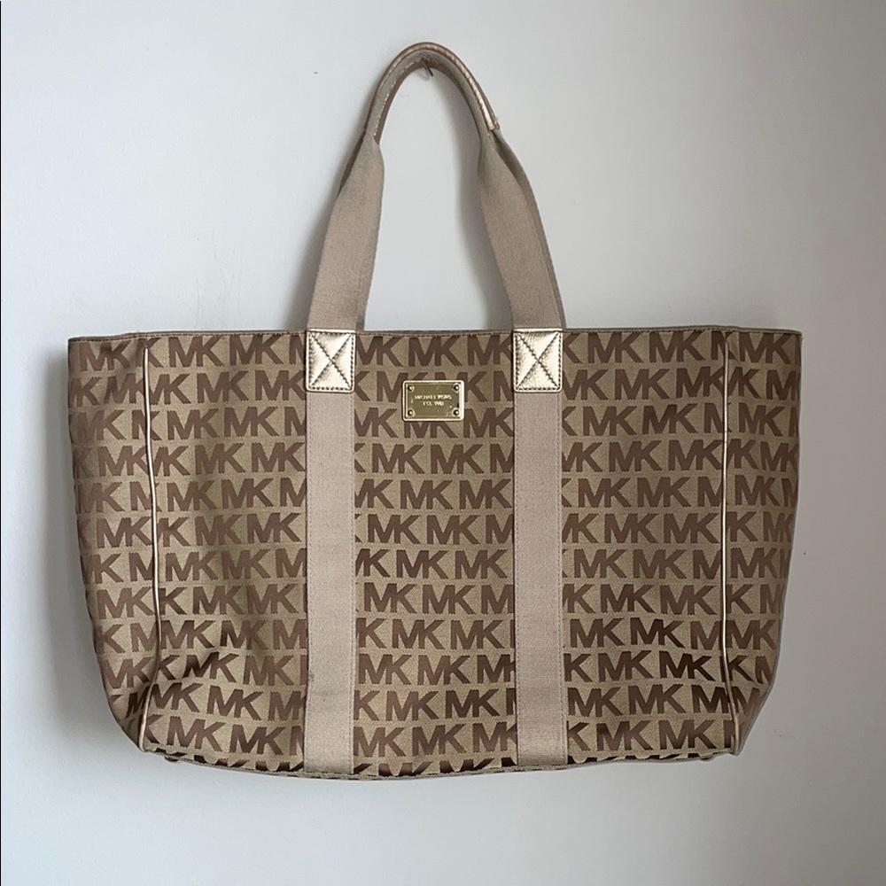 Michael Kors Monogram XL Weekender Tote
